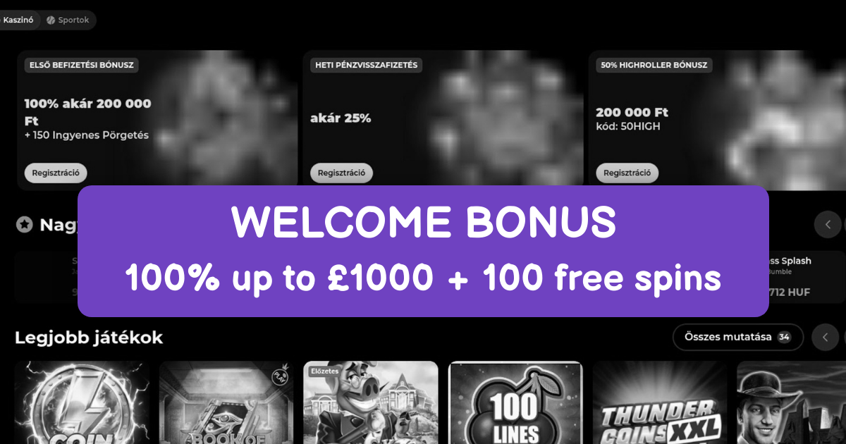 Spinmama Casino welcome bonus